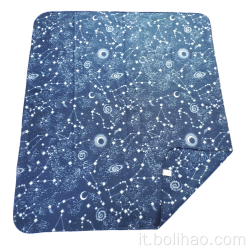 Coperta Bolihao coperta in pile polare con design stampato a buon mercato per l&#39;inverno